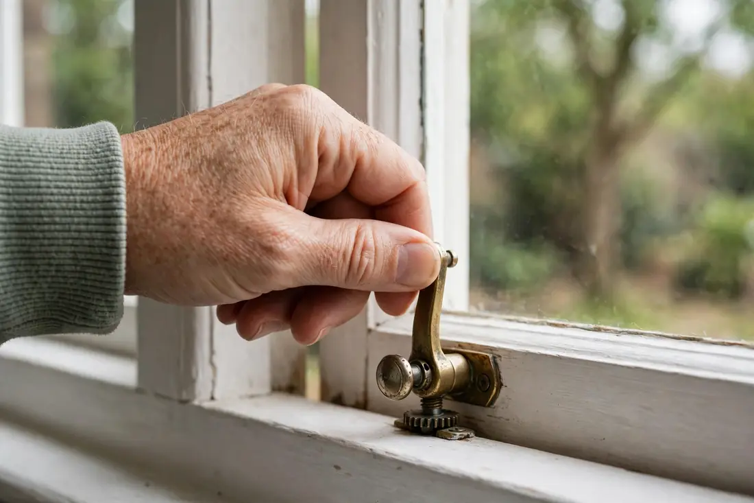 double-hung and casement windows installed side by side on a home exterior